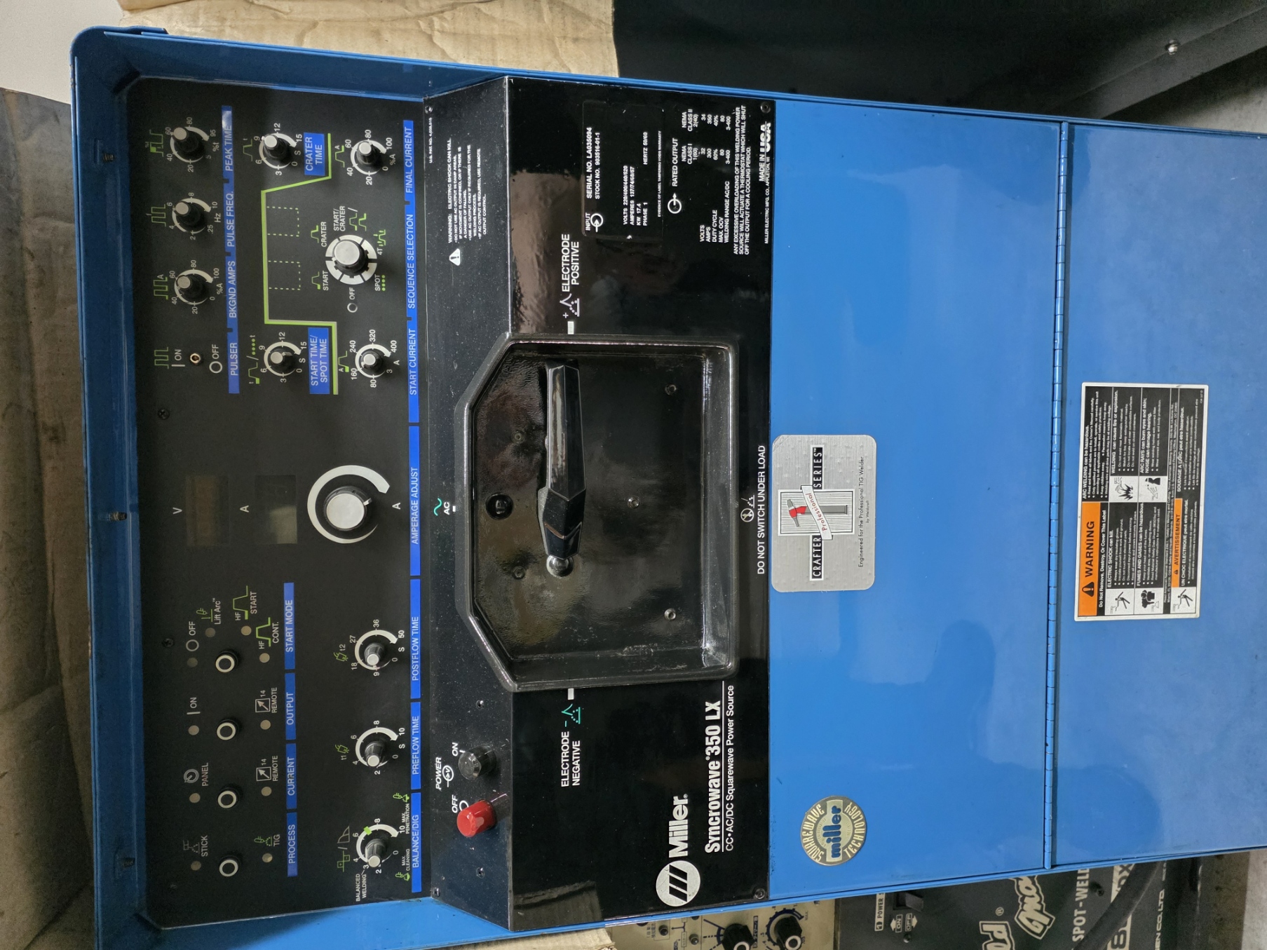 Miller Syncrowave 350 LX